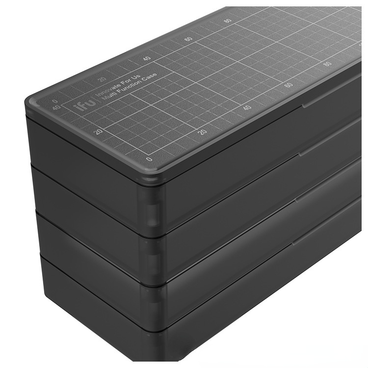 Ifu Opbergdoos Desktop Schroevendraaier Kleine Mini Precisie Lithium Batterij Digitale Mobiele Telefoon Notebook Huishouden Gereedschap Opslag