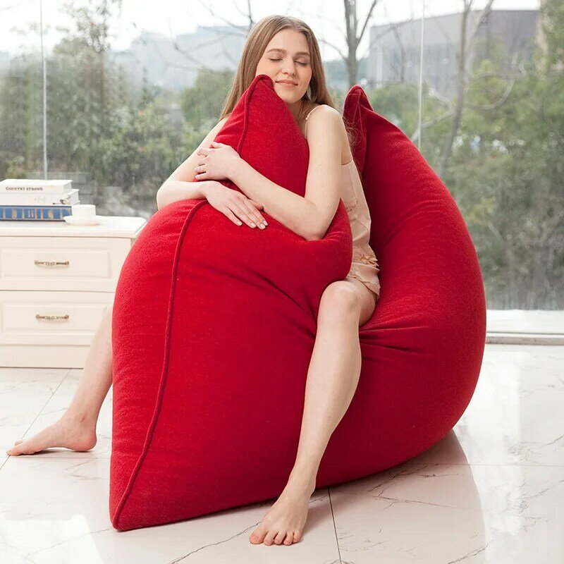 Kursi Sandalye Besar Medium Berkualitas Tas Malas Sofa Gembung Beanbag Tatami untuk Dewasa