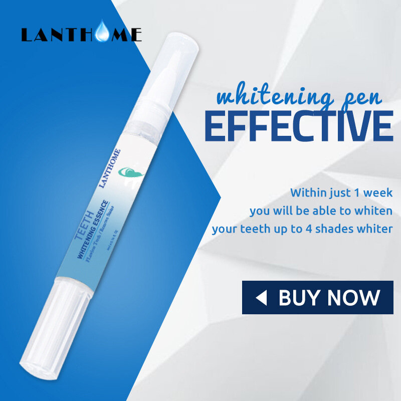 Drop Shipping 4ML Teeth Whitening Pen เจลทำความสะอาดฟันปากกาแปรงฟันไวท์เทนนิ่งแถบสีขาว Smile เครื่องมือทันตกรรม