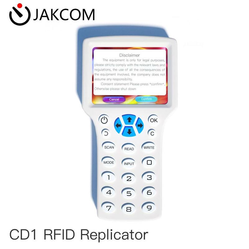 JAKCOM CD1 Replika RFID Hadiah Terbaik dengan Chip Pembaca Tag Nfc Kode Yang Dapat Diprogram Ds1990a Duplikator Rfid Copier Writer