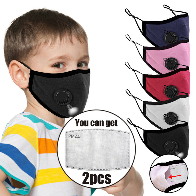 Dziecko dzieci Faceshield z filtrem szalik wielokrotnego użytku maska do twarzy Mascarilla osłona na usta masque en tissu lavable