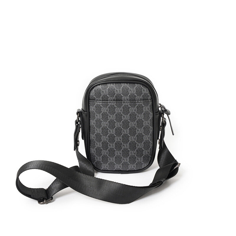 2021 New Lightweight Multifunctional Men's Oblique Shoulder Bag Fashion Trend Hip Hop Small Satchel Male Casual Mobile Phone Bag