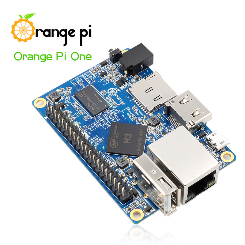 Orange Pi One 1GB H3 Quad-Core, Поддержка Android,Ubuntu,Debian, мини-компьютер с одной панелью