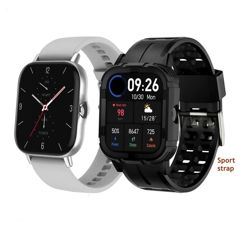 Dt No.1 1 DT94 Bluetooth Oproep Smart Horloge Vrouwen Mannen Tracking 1.78 Inch Scherm Lange Batterij Sport Smartwatch Vs DT95 p8 Plus