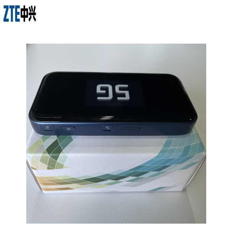 جهاز توجيه ZTE MU5001U 5g جديد مع بطاقة SIM نقطة اتصال 5G شبكات جيجابت سرعة MU5001 شاشة 2.4 بوصة تعمل باللمس بطارية 4500mAh