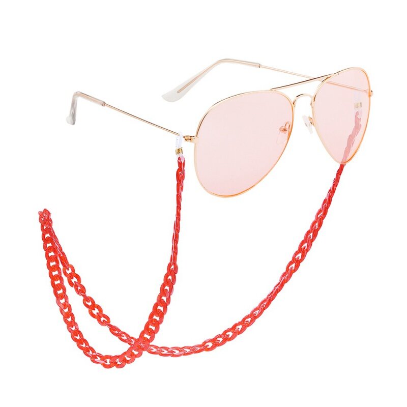 Multifunctional Glasses Anti-drop Chain Sunglasses Lanyard Chain Anti-lost Acrylic Protect Chain