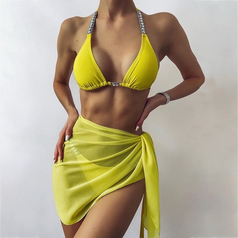 2021 Sexy Vrouwen Chiffon Badmode Pareo Sjaal Cover Up Wrap Kaftan Sarong Beach Wear Bikini Cover-Ups Rokken