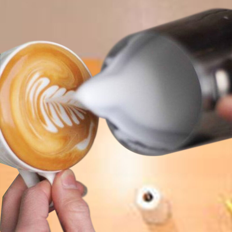 CellDeal Inox Không Gỉ Bầu Thủ Công Pha Cà Phê Barista Latte Cappuccino Kem Sữa Cốc Không Gỉ Bình Bầu