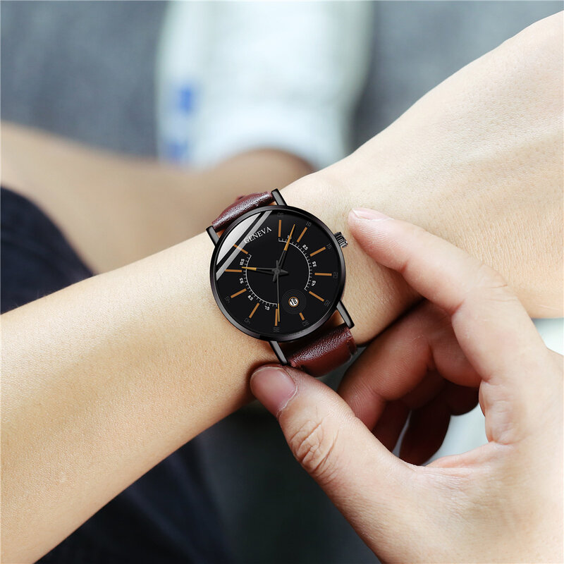 2020 relogio masculino zegarki mężczyźni moda sportowa koperta ze stali nierdzewnej skórzany zegarek z branzoletką zegarek biznesowy kwarcowy reloj hombre