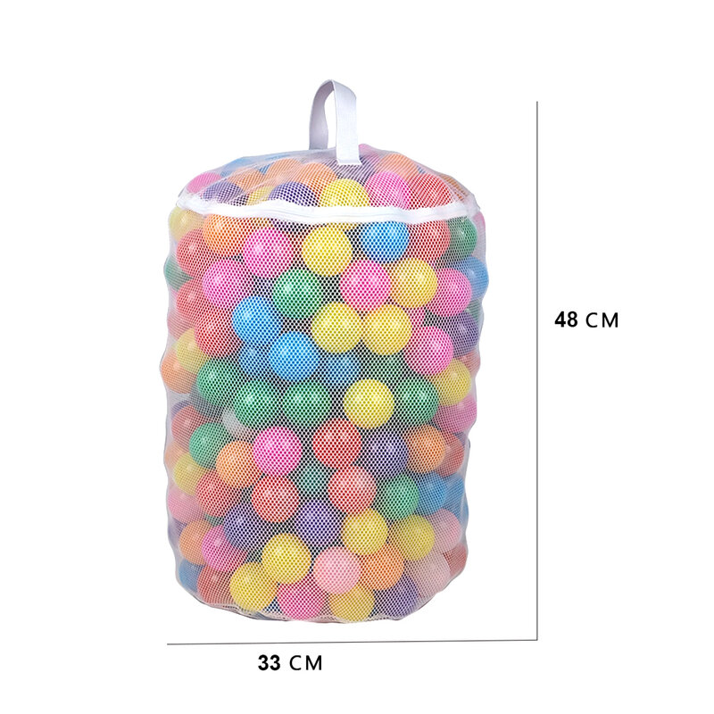 Bolas de colores respetuosas con el medio ambiente para niños, juguetes de plástico suave para piscina, piscina de agua, Ola de océano, 400 unids/lote