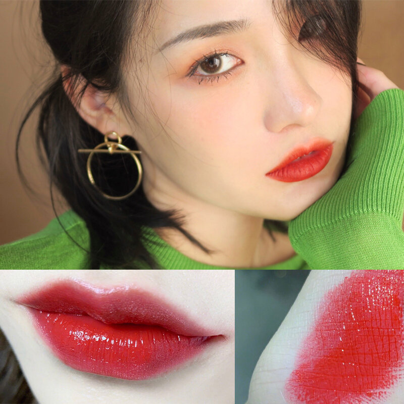 Lipstick Powder Lip Gloss Coloring Mica Pearl Powder for Cosmetics Makeup DIY 1g/bottle Orange Color Lipstick Pigment Powder