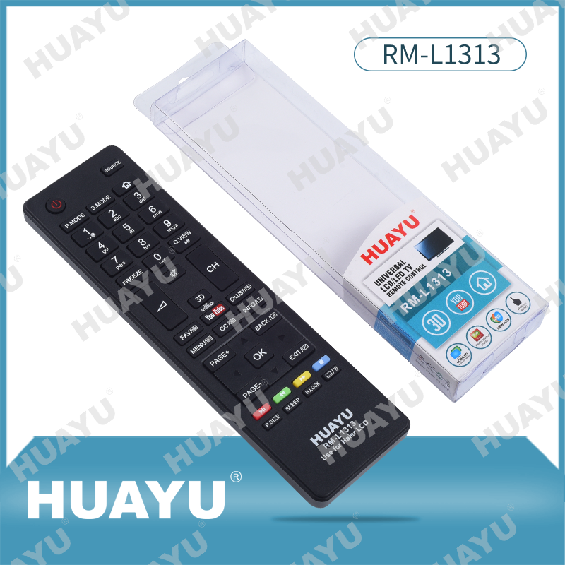 Điều Khiển Từ Xa Đa Năng RM-L1313 Cho Màn Hình LCD/LED HAIER Tivi Thay Thế Điều Khiển Từ Xa