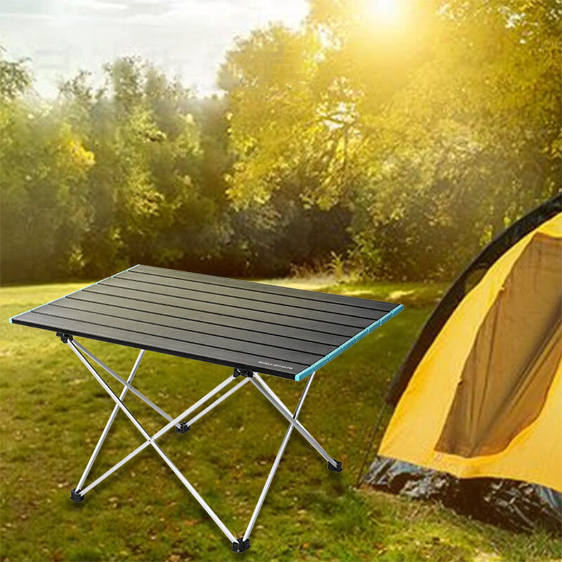 Outdoor Foldabletable Draagbare Camping Desk Voor Ultralight Aluminium Wandelen Klimmen Vissen Picknick Folding Tafels