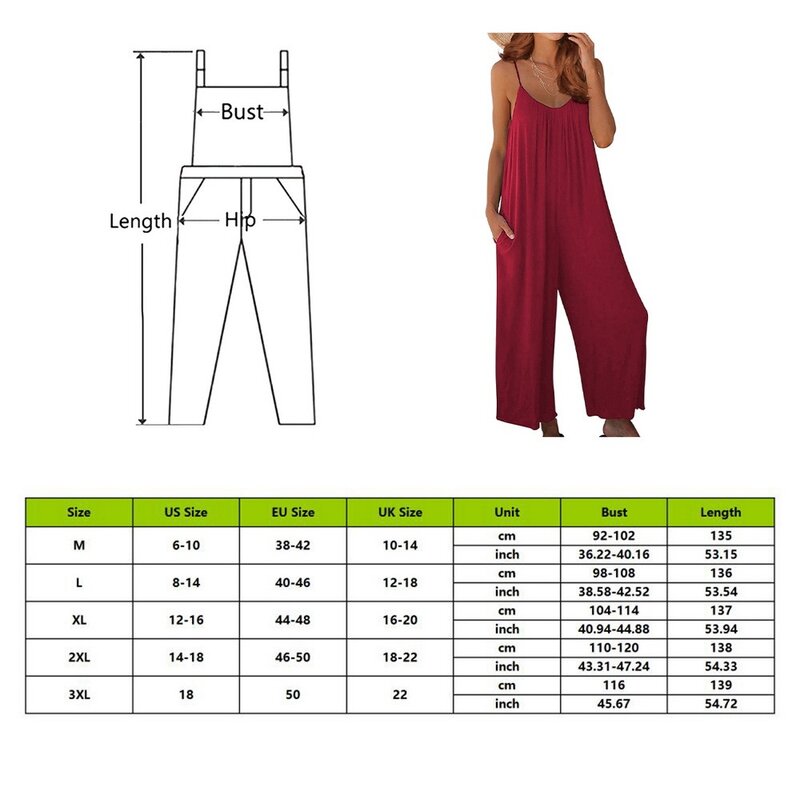2021 Oversized Mode Vrouwen Bretels Sexy Brede-Been Jumpsuitwomen Solid Jumpsuits Vrouwen Casual Losse Jumpsuit Overalls