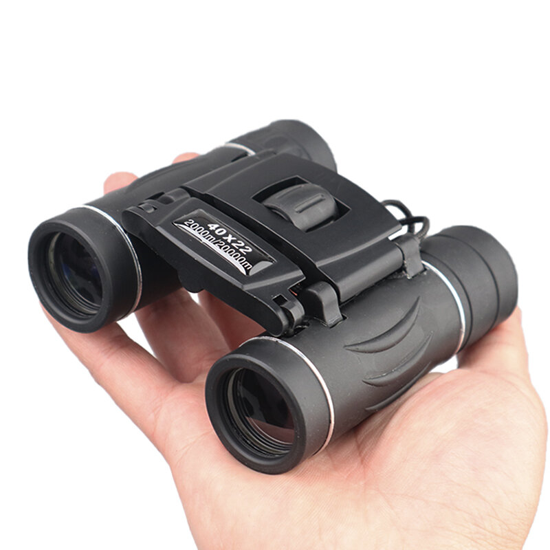 40X22 HD กล้องส่องทางไกลที่มีประสิทธิภาพ2000M ยาวพับ Mini กล้องโทรทรรศน์ BAK4 FMC Optics สำหรับล่าสัตว์กีฬากลาง...