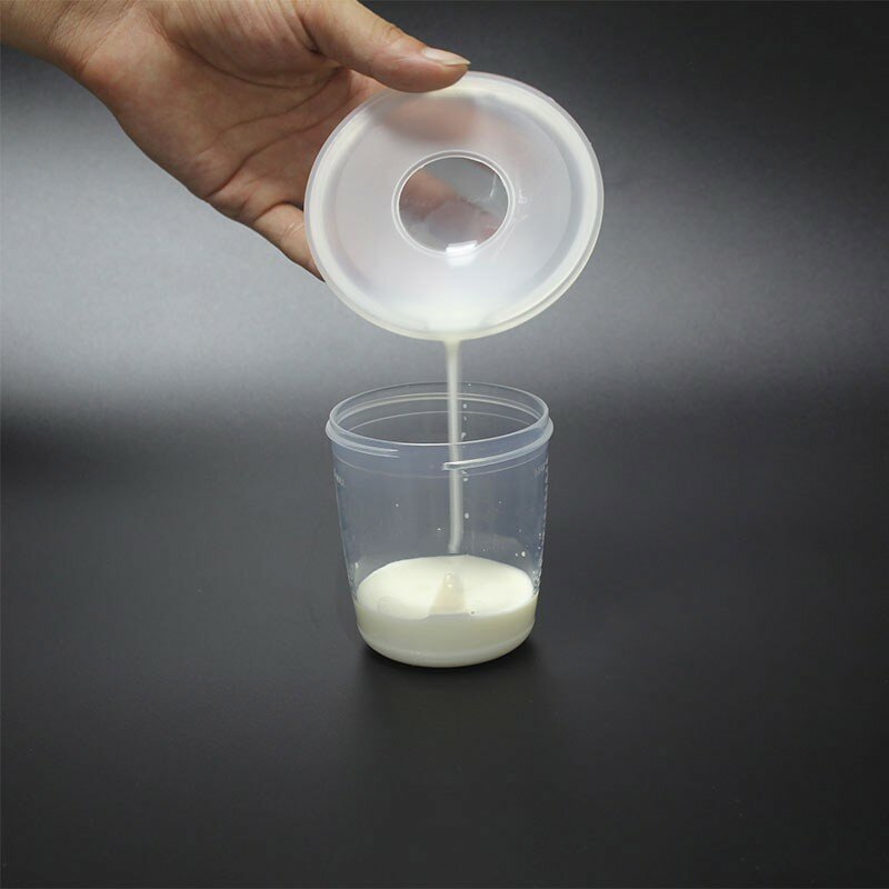 Baby Breastfeeding Milk Collectors Soft Postpartum Nipple Suction Container Reusable Nursing Pad Silica Gel Collection Cover