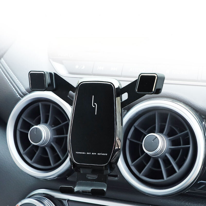 Titular do respiradouro de ar do carro gps montagem clipe braçadeira suporte do telefone móvel para nissan sentra acessórios 2020