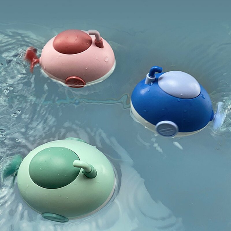 Mainan Mandi Bayi Mainan Mandi Air Semprot Mandi Kolam Renang Mainan untuk Anak-anak Ikan Paus Bola Mandi Listrik dengan Musik Ringan Hadiah Mainan LED