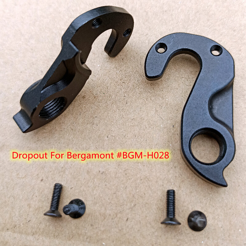 1pc peças de bicicleta cnc mech dropout para pilo d718 bergamont # BGM-H028 cx prime quadro carbono mtb engrenagem desviador gancho
