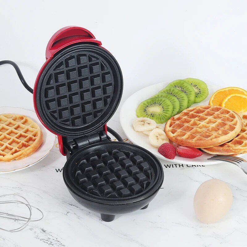 最新のポータブル家庭用ミニ朝食機ワッフルメーカー2023