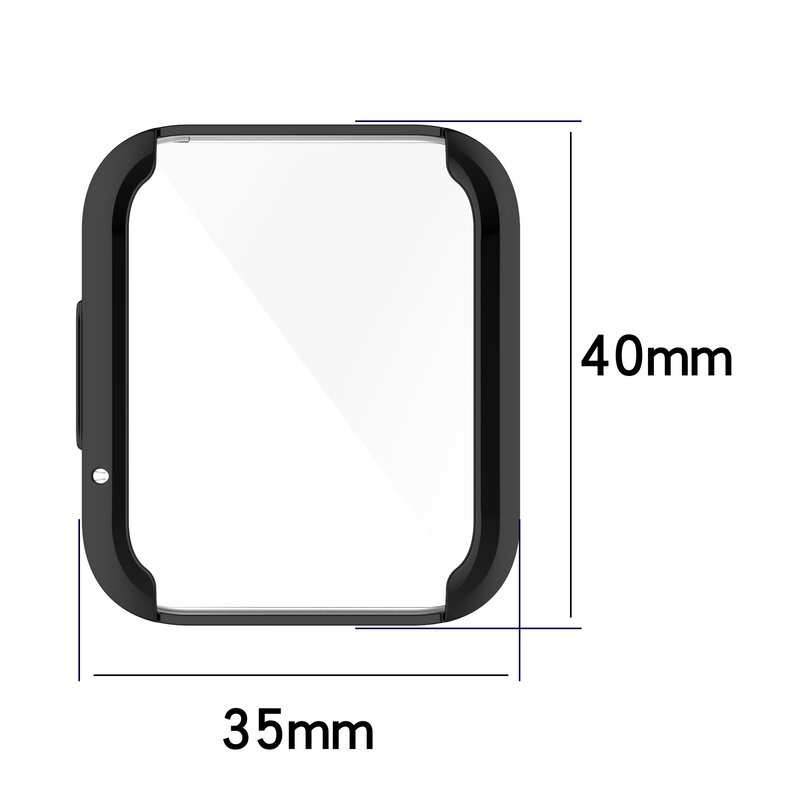 Tpu Case Voor Redmi Horloge 2 Lite Redmi Smart Band Full Screen Beschermende Shell Cover Voor Redmi Watch2 Lite Smartwatch accessoires