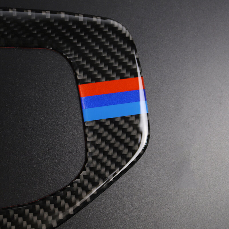 Panel de Cambio de marchas de fibra de carbono para BMW, accesorios de embellecedor de cubierta de marco decorativo, para BMW Serie 3, E90, E92, E93, 2005-2012