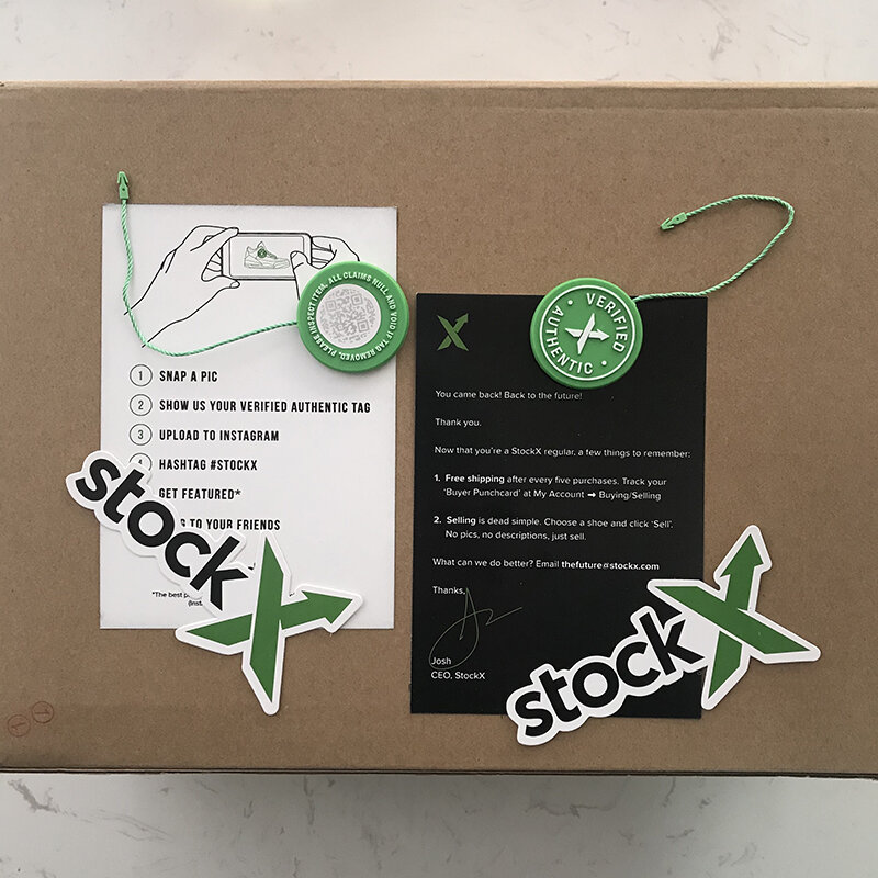 5 대/몫 2020 StockX 태그 녹색 원형 태그 Rcode 스티커 플라이어 플라스틱 신발 버클 확인 X 정품 태그