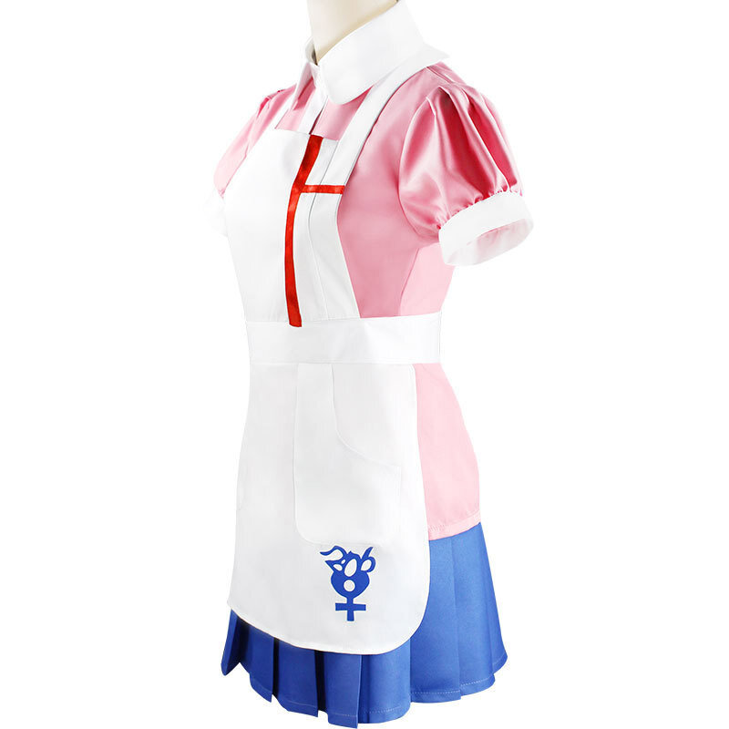 2021 nuovo Danganronpa Mikan Tsumiki Costume Cosplay Halloween carnevale Ultimate infermiera Costume divertente Cafe cameriera uniforme per le donne