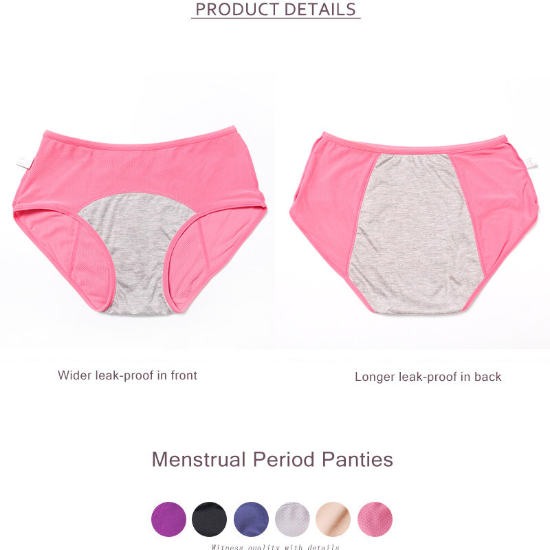 Cxzd Menstrual Ropa Interior A Prueba De Fugas Pantalones De 