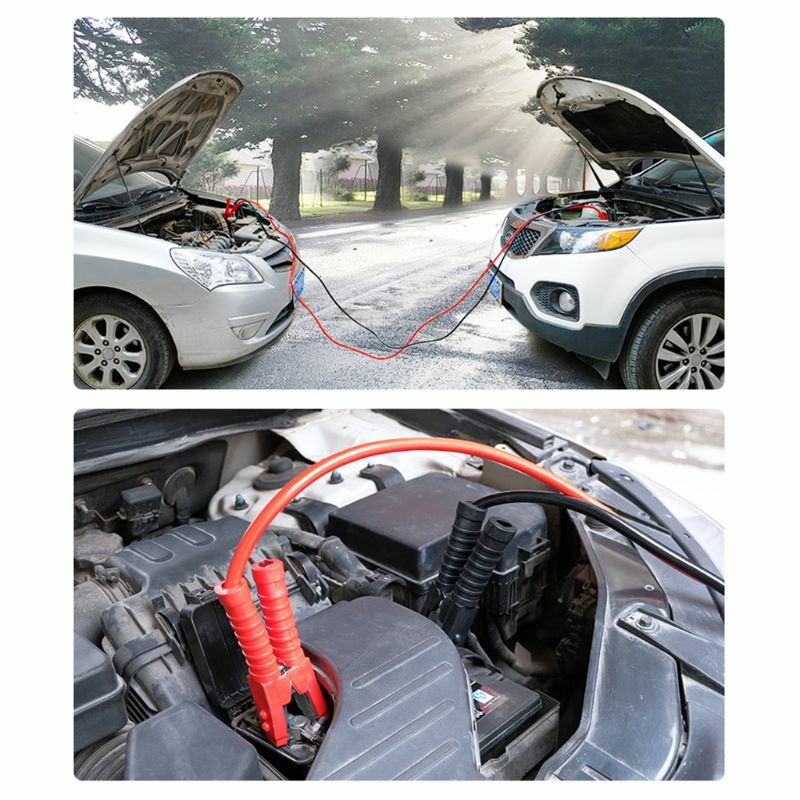 2020 Новый сверхмощный 2000 Ампер 4 м автомобильный аккумулятор подпрыгивающие провода бустерные кабели Соединительный кабель для автомобиля ...