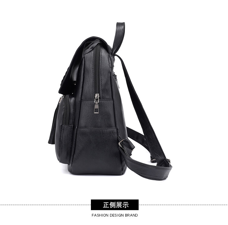 Yvegan 2022 homens e mulheres mochila de couro retro portátil saco designer menino mochila viagem escola fina luxo
