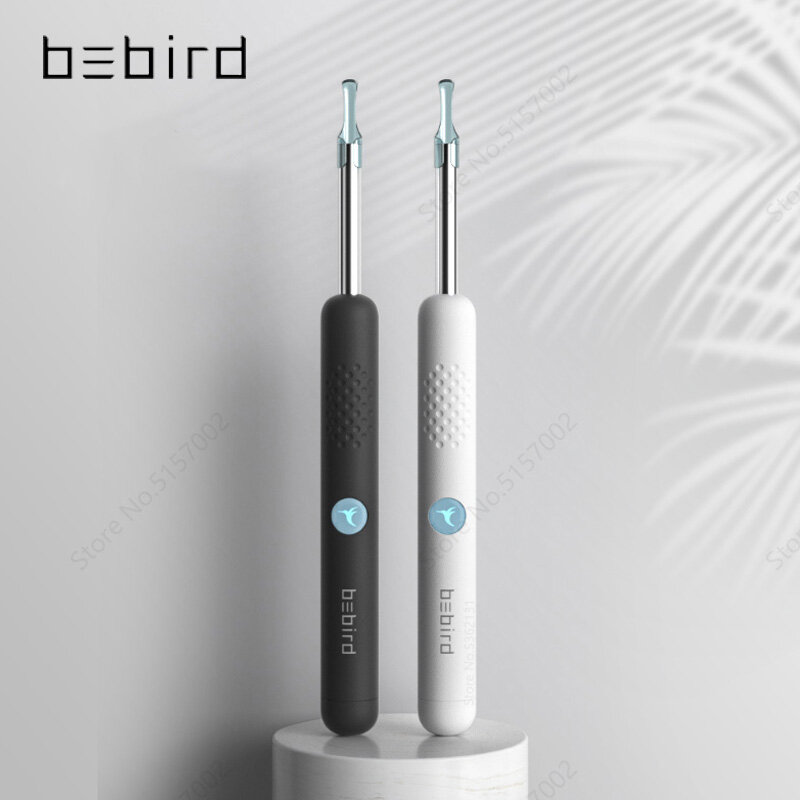 Bebird R1 Stik Telinga Visual Cerdas Nirkabel 300W Endoskopi Presisi Tinggi Kamera Mini Otoskop Borescope Set Alat Pemetik Telinga