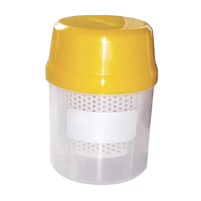 Botella medidora de plástico para conteo de ácaros, herramienta de equipo de apicultura para apicultor, colmena de abejas