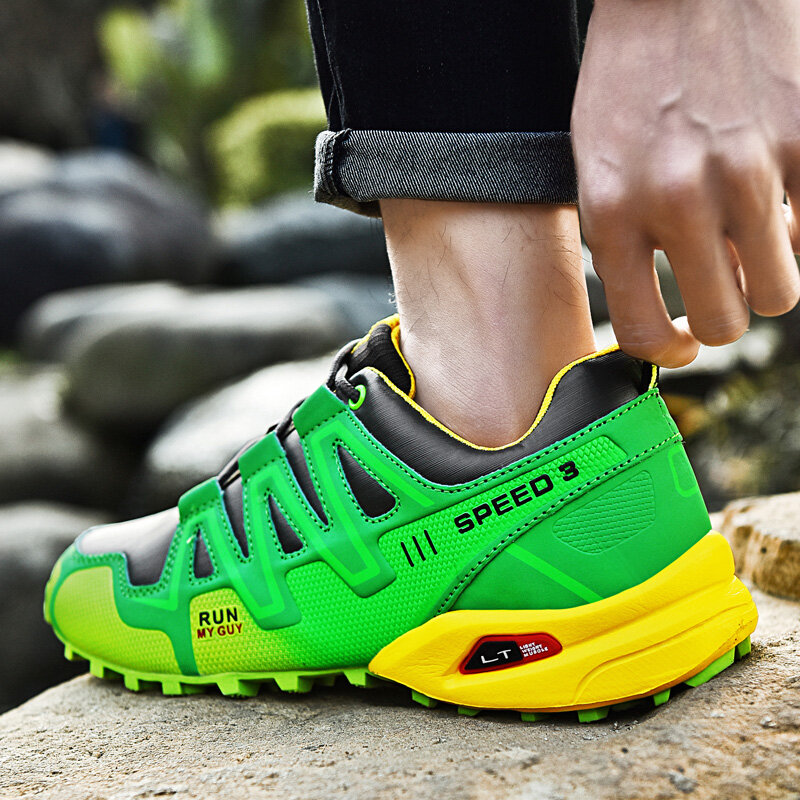 Мужские кроссовки для бега по пересеченной местности, Уличная обувь для путешествий и походов, походная обувь, дышащая женская обувь, 2021