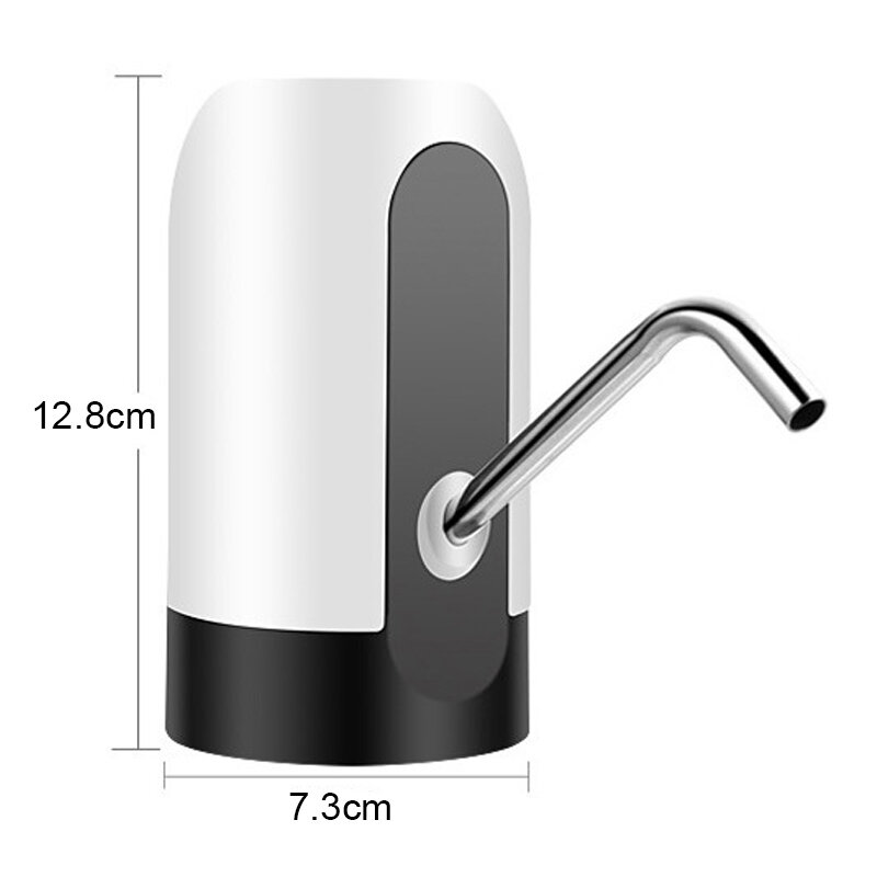 Pompe de distributeur d'eau à la maison USB chargeant la pompe à eau électrique automatique