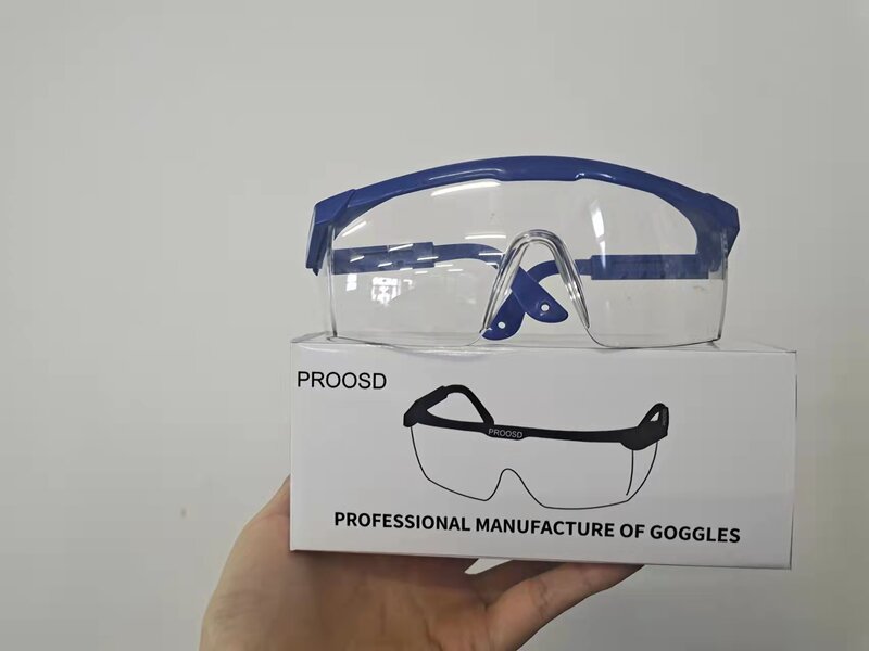 PROOSD – lunettes de sécurité transparentes, coupe-vent et anti-poussière, pour cyclisme en plein air, pour hommes et femmes