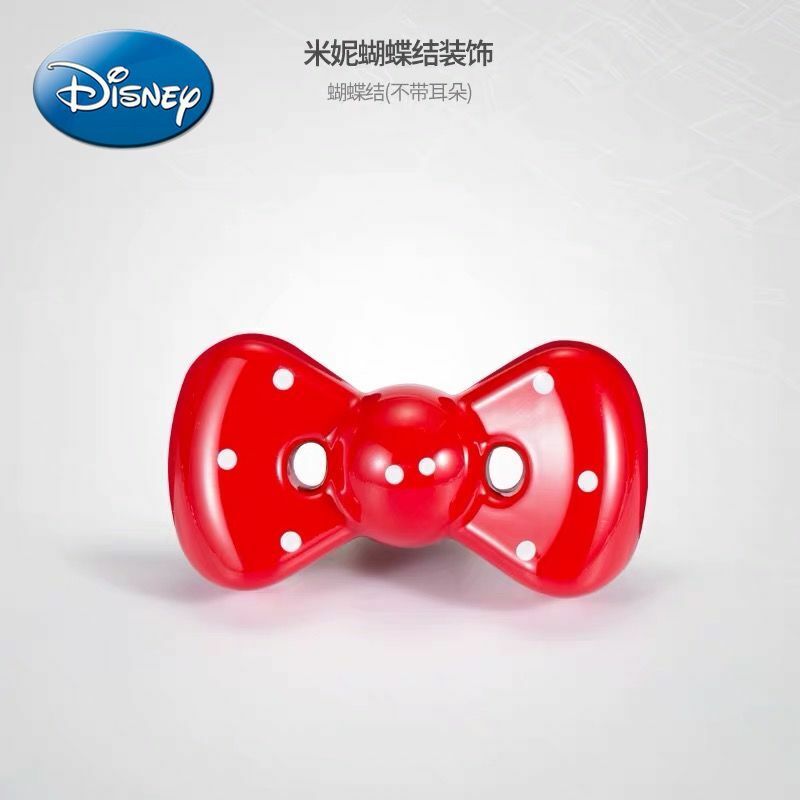 Décorations de voiture Disney haut de gamme pour femmes, Mickey et Minnie, personnalité créative, tendance, nouveau nœud