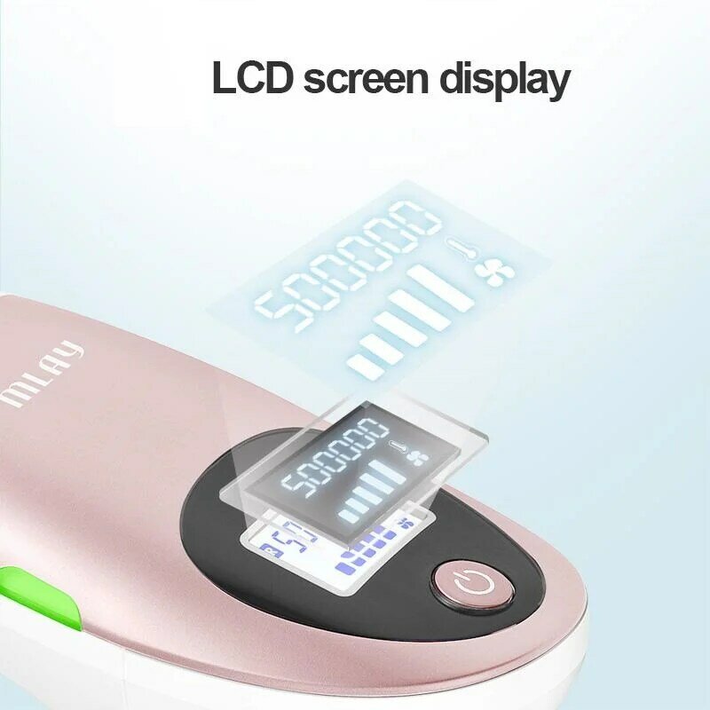 Mlay IPL Depilador un apparecchio per la pigmentazione della macchina per la depilazione Laser con epilador per la rimozione dei peli del Bikini da 500000 colpi per le donne