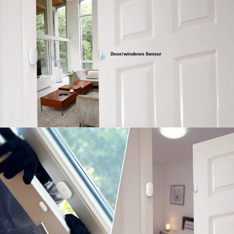 Sensor de puerta y ventana, sistema de alarma inteligente, seguro, antirrobo, portátil, para seguridad del hogar, TN99