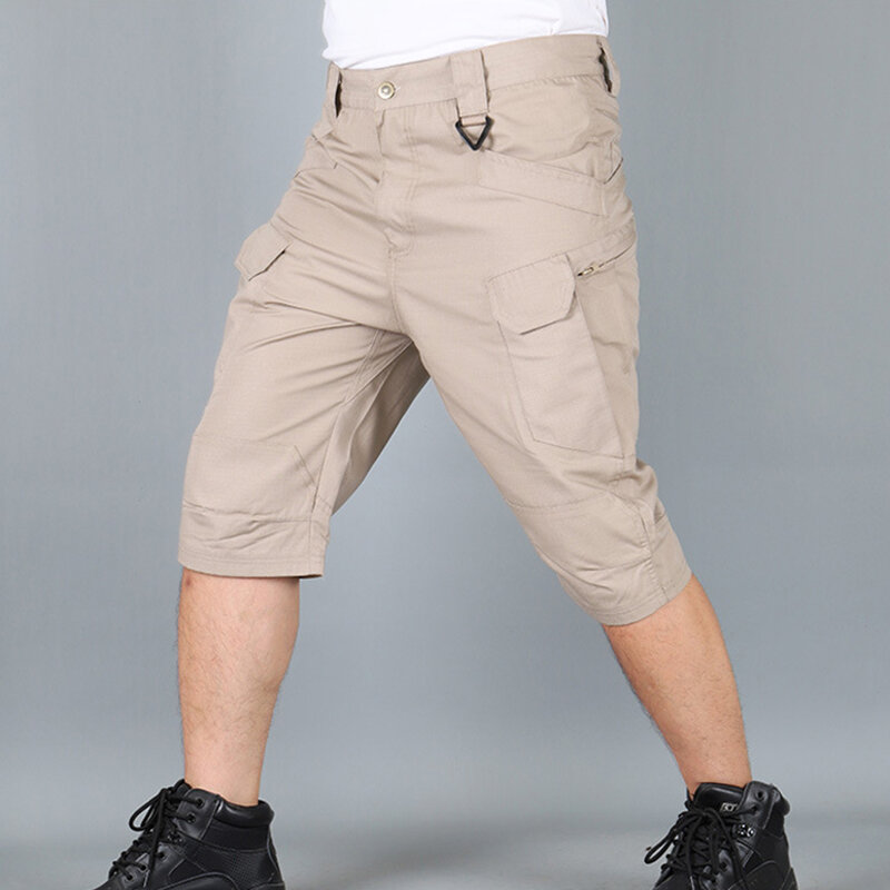 Masculino à prova dwaterproof água resistente ao desgaste ao ar livre shorts messenger cargo curto algodão ao ar livre nyz shop