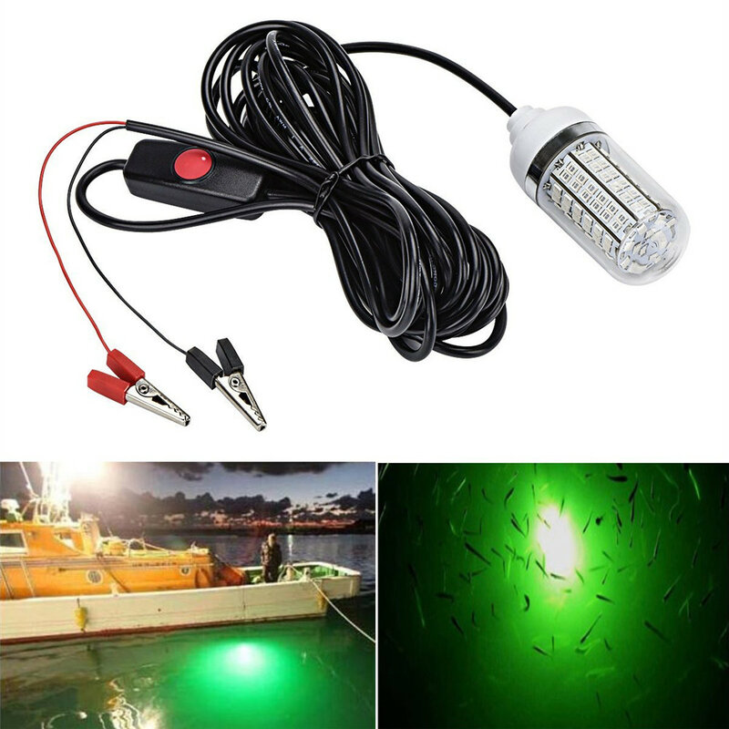 12V 낚시 빛 108pcs 2835 LED 수 중 낚시 빛 램프 IP68 미끼 물고기 찾기 램프 새우 유치 오징어 크릴 LED 램프