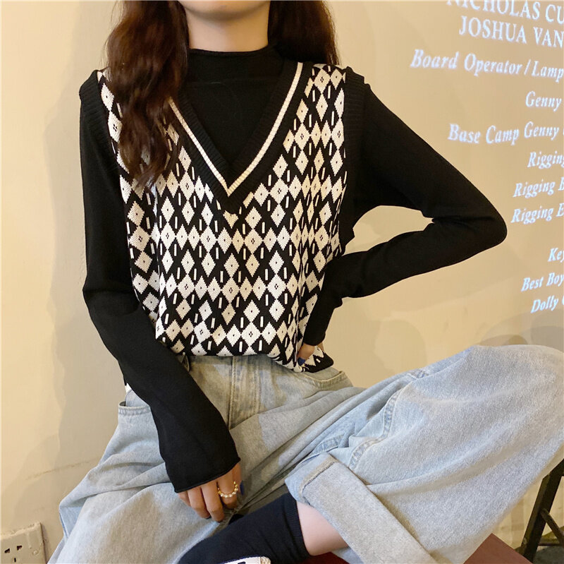 CMAZ 2021 Herbst Winte Pullover Frauen Tops Strick Pullover Koreanischen Stil Strickjacke Weiche Warme Pull Dicken Outwear