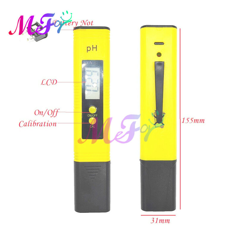 Digital PH /TDS/ EC Meter Tester Thermometer Pen Water Purity PPM Filter Hydroponic for Aquarium Pool Water Quality Monitor
