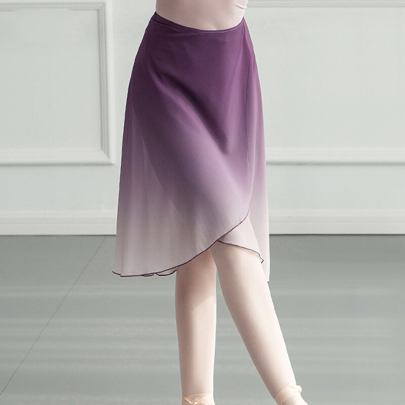 Mesdames filles ballet danse de toutes les couleurs wrap sur jupe en mousseline de soie cravate par Katz kdgs04