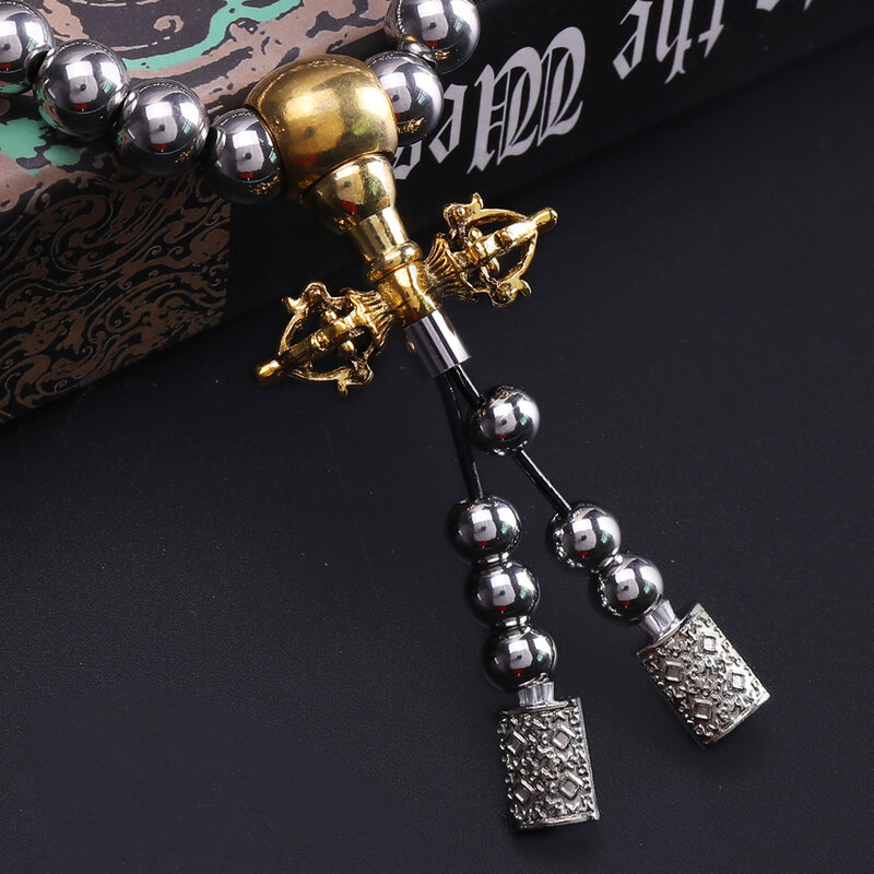 WorthWhile Tactical Buddha Beads Bracelet EDC Outdoor Tools Self-Defense Protection Survival Necklace Chain Whip Dropshipping