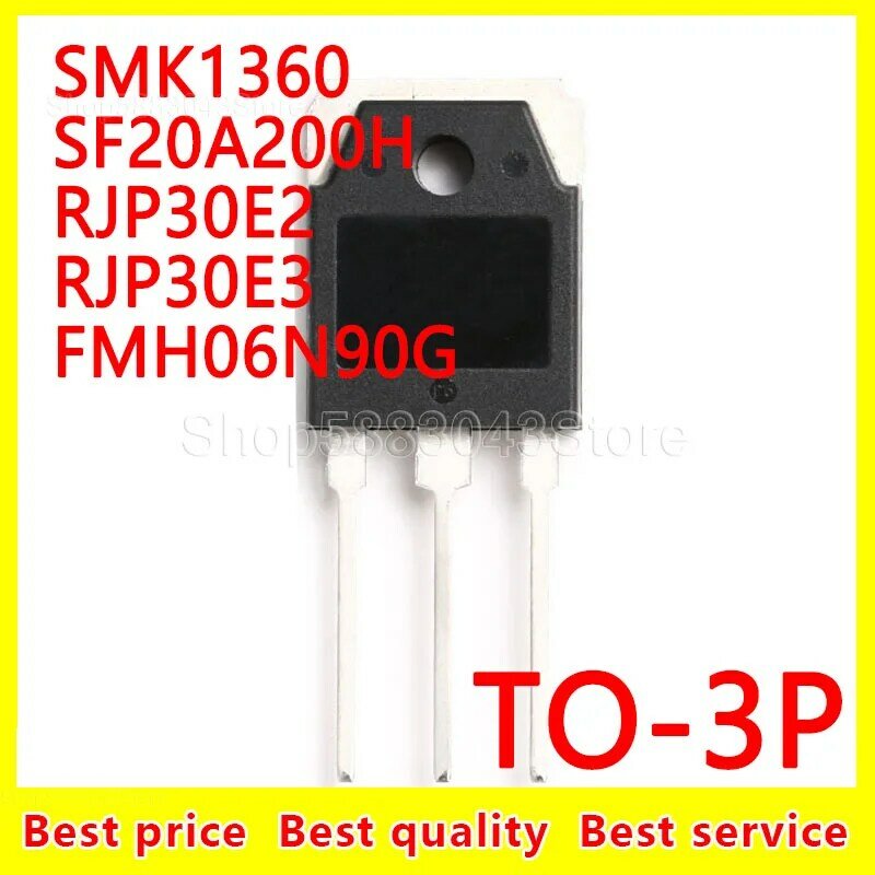 (10pcs)100% 새 원본 SMK1360 SF20A200H RJP30E2 RJP30E3 FMH06N90G TO-3P