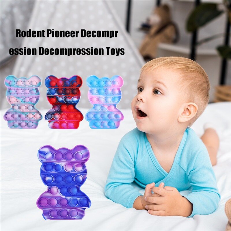Fidget Simple Dimple Toy Brain Toys Stress Relief Fidget Toys For Kid Adults Early Educational Autism Special Need Toy