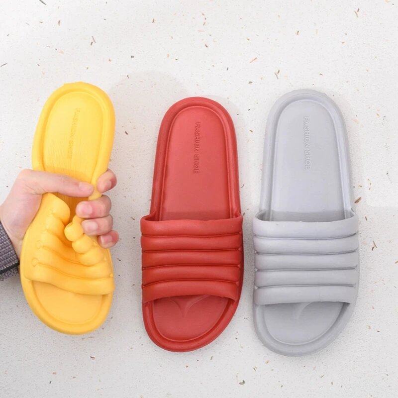 Unisex Indoor Eva Home Hotel Sandals and Slippers Male Summer Non-slip Bathroom Women's and Men's Flip Flop Shower Shoes