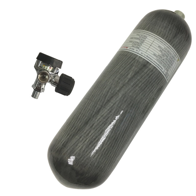 Acecare – cylindre en Fiber de carbone de 6,8 l, 4500psi, réservoir d'air comprimé HPA de plongée/Condor de l'armée de l'air/fusil à Air/pistolet à Air Mfr 2021