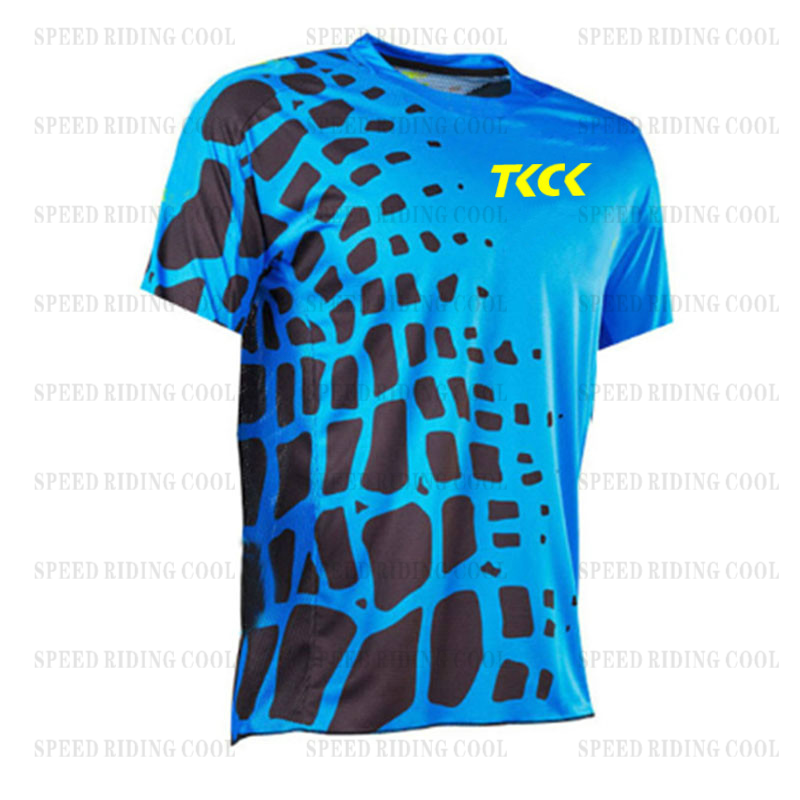 Camiseta del equipo TKCK para hombre, Maillot de motocross, maillot para ciclismo de montaña, mtb, BMX, camiseta de ciclismo